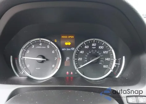 2016 Acura Tlx из США, поврежденный, VIN 19UUB1F33GA001619